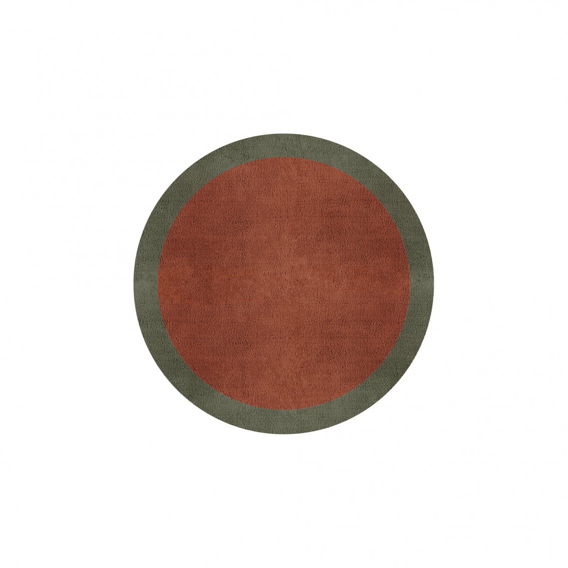 BORDER ATELIER CLAY ROUND AREA RUG BORDER ATELIER CLAY ROUND AREA RUG