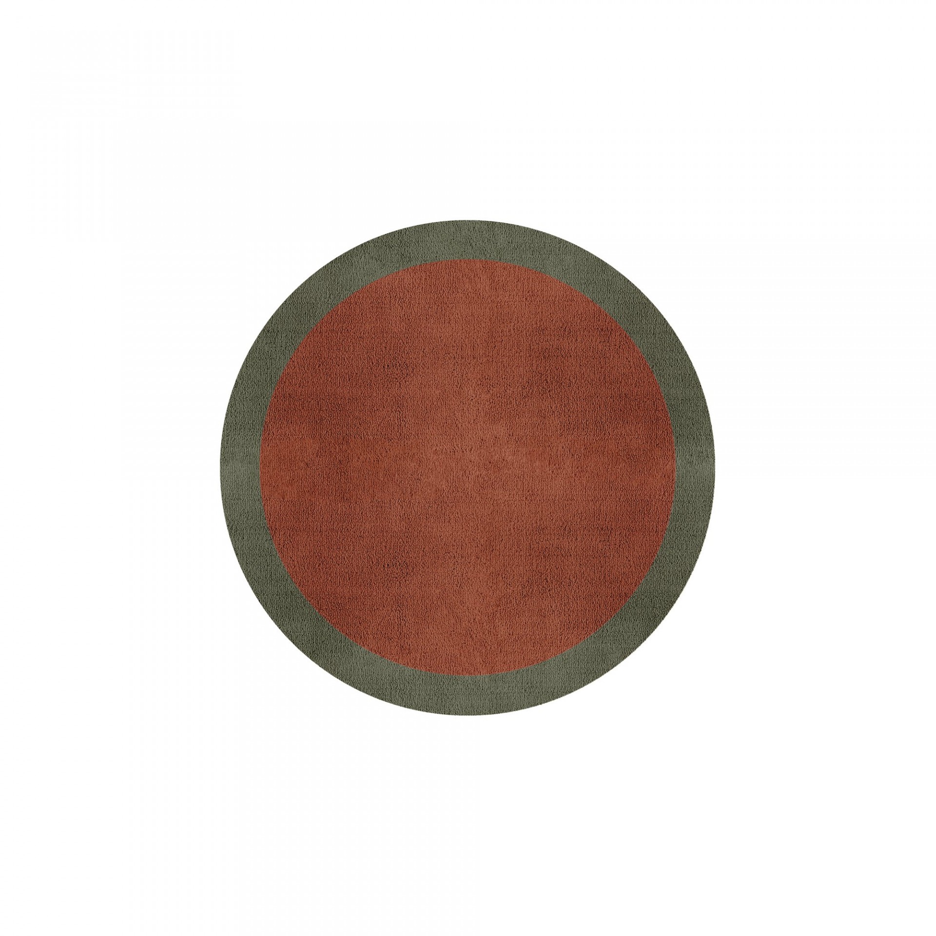 BORDER ATELIER CLAY ROUND AREA RUG