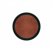 BORDER ATELIER CLAY ROUND AREA RUG BORDER ATELIER CLAY ROUND AREA RUG