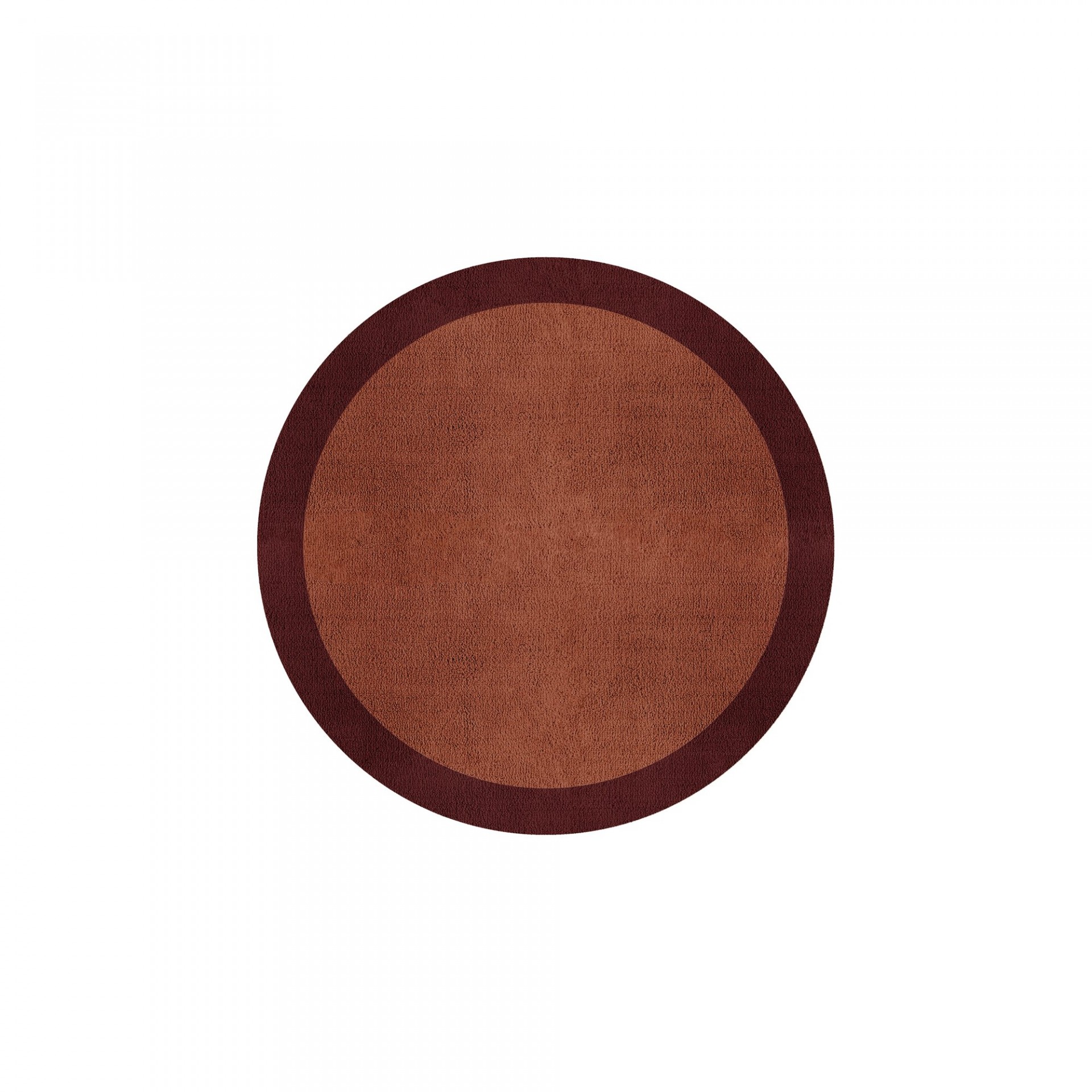 BORDER ATELIER CLAY ROUND AREA RUG