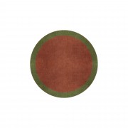 BORDER ATELIER CLAY ROUND AREA RUG BORDER ATELIER CLAY ROUND AREA RUG