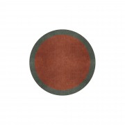 BORDER ATELIER CLAY ROUND AREA RUG BORDER ATELIER CLAY ROUND AREA RUG
