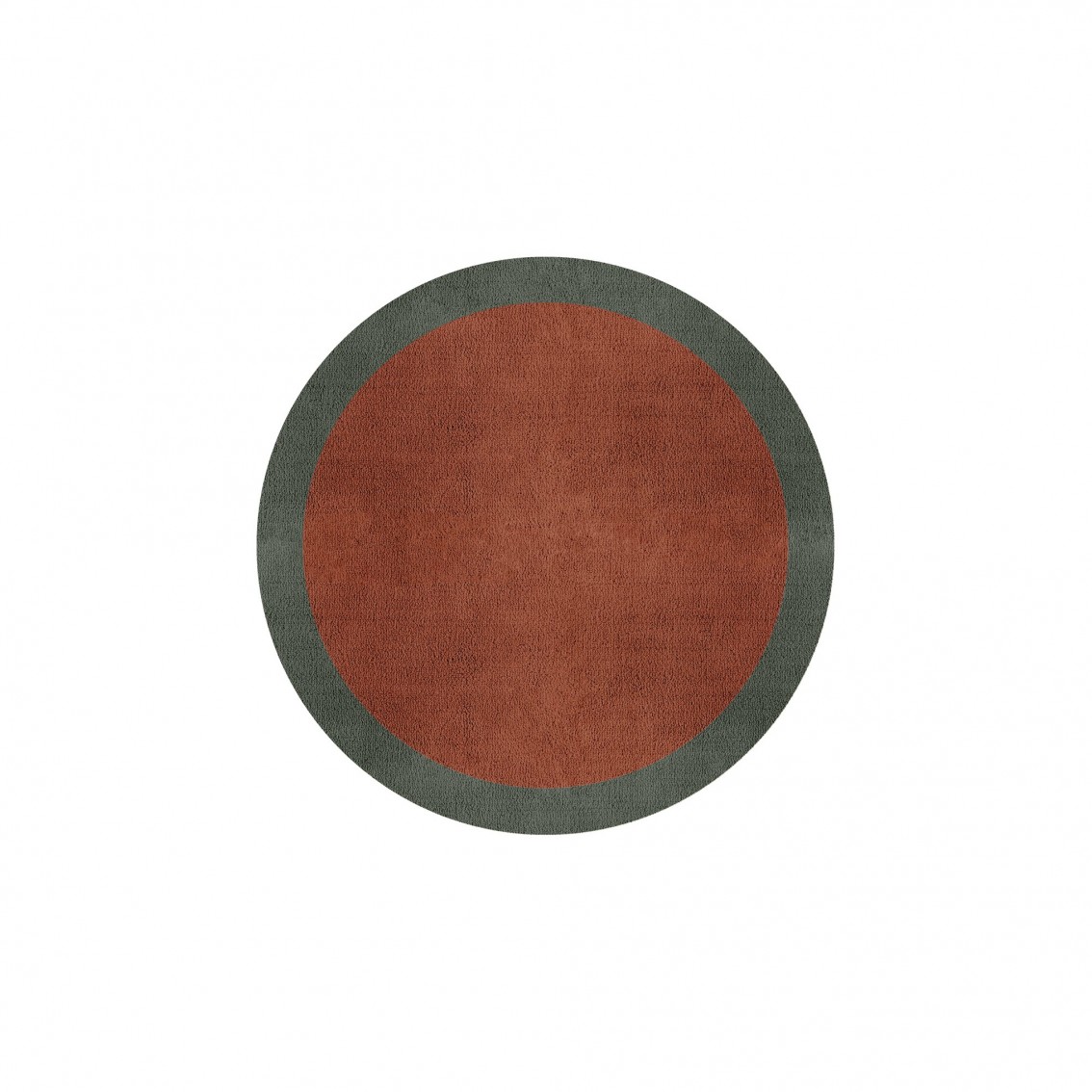 BORDER ATELIER CLAY ROUND AREA RUG BORDER ATELIER CLAY ROUND AREA RUG