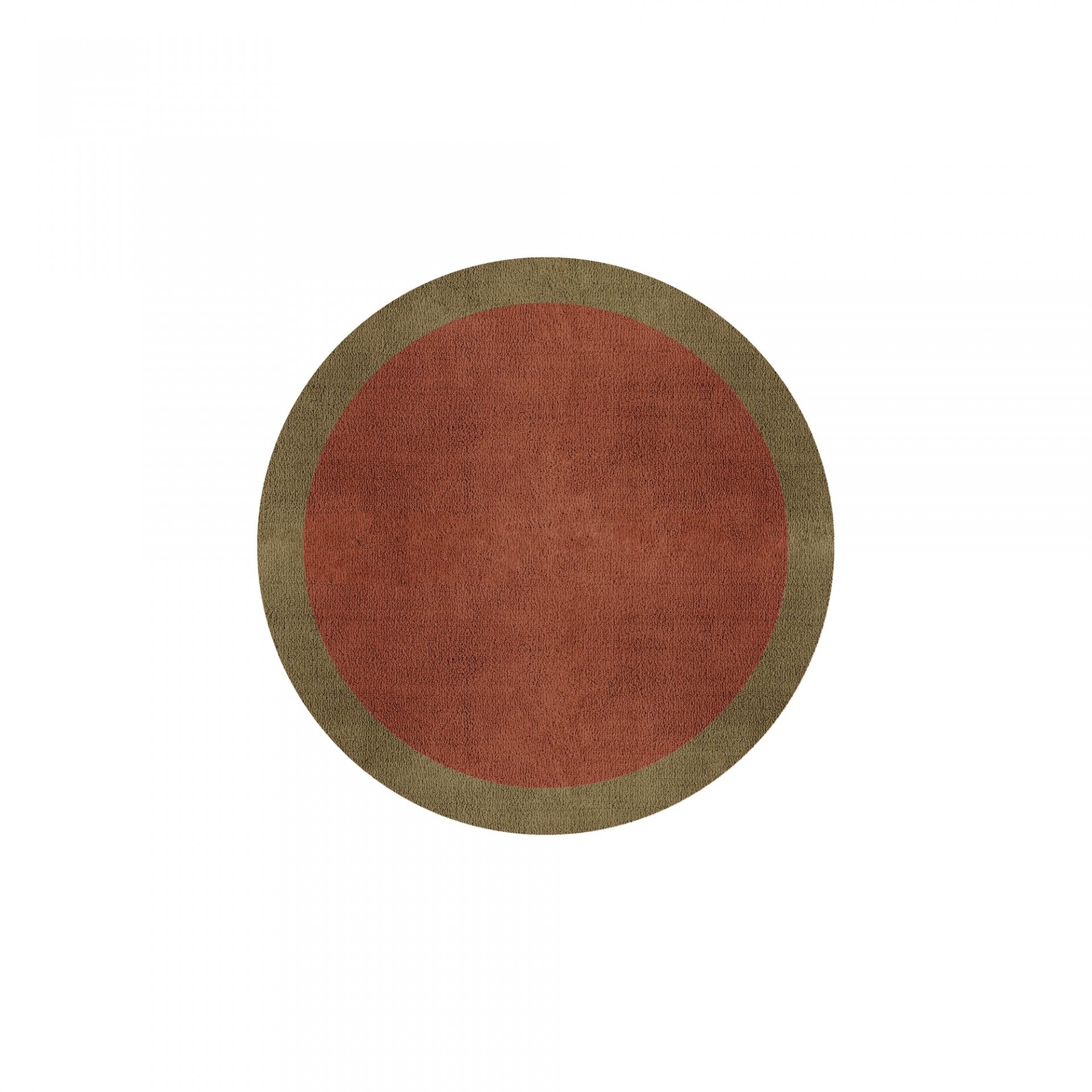 BORDER ATELIER CLAY ROUND AREA RUG