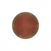 BORDER ATELIER CLAY ROUND AREA RUG BORDER ATELIER CLAY ROUND AREA RUG