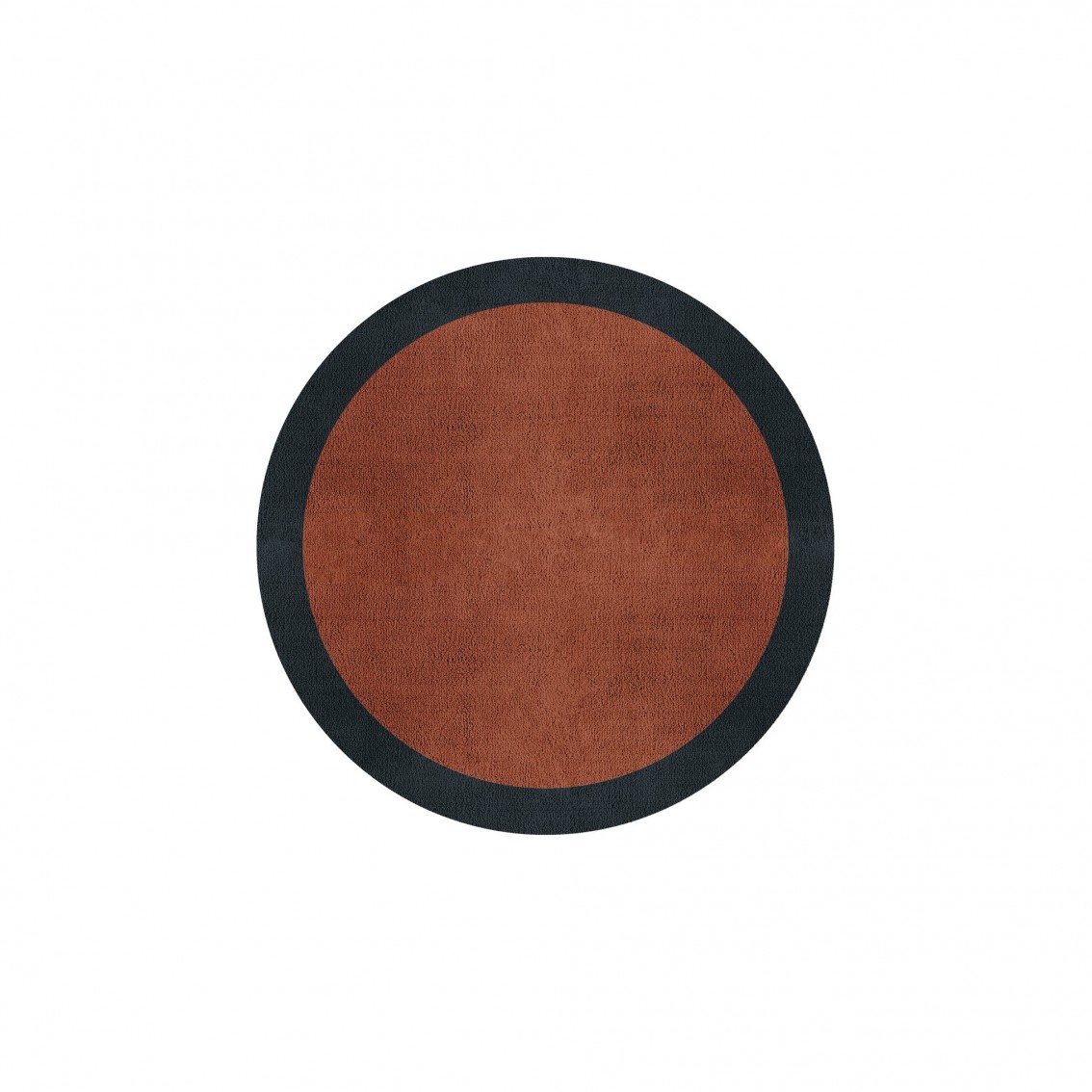 BORDER ATELIER CLAY ROUND AREA RUG BORDER ATELIER CLAY ROUND AREA RUG