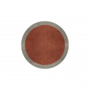 BORDER ATELIER CLAY ROUND AREA RUG BORDER ATELIER CLAY ROUND AREA RUG