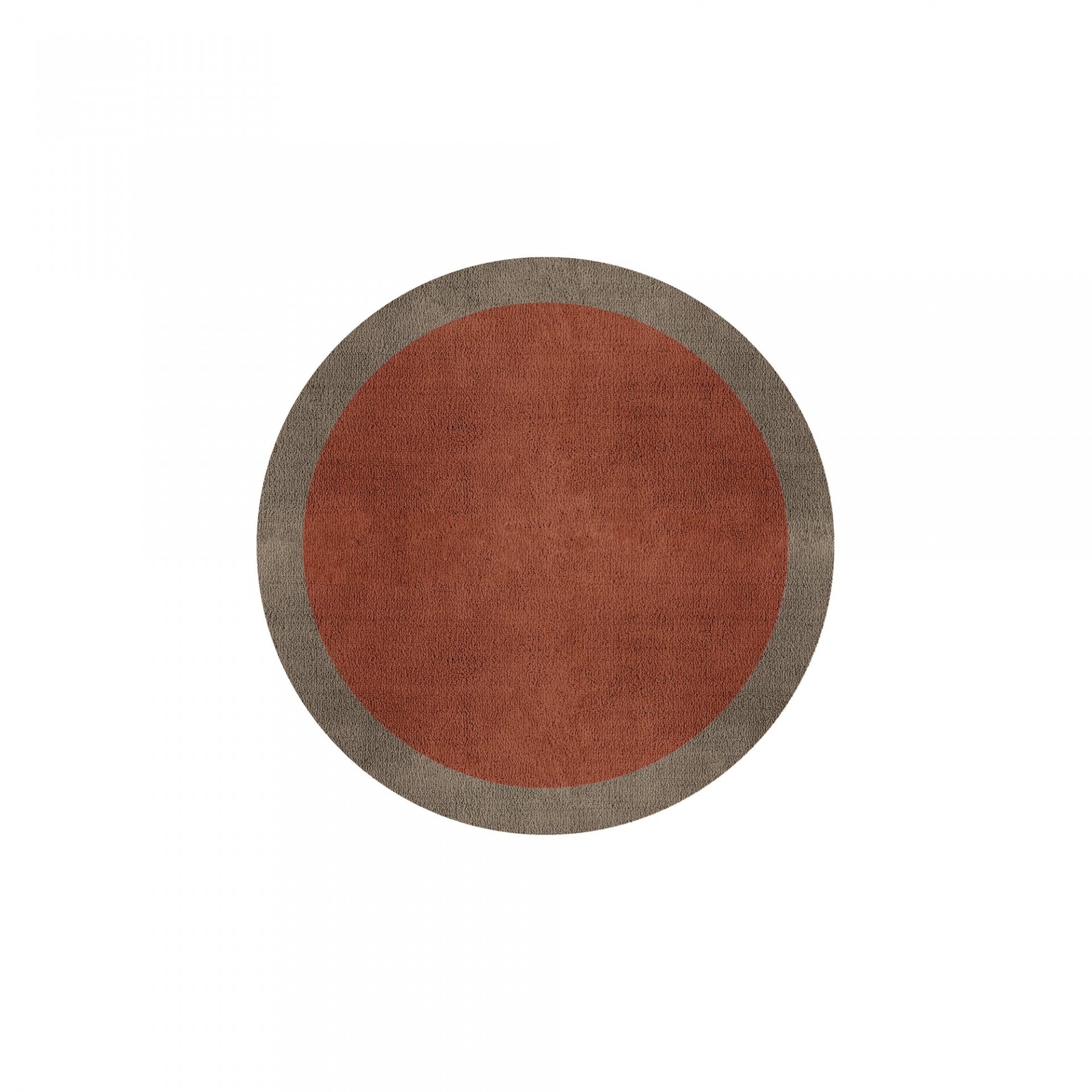 BORDER ATELIER CLAY ROUND AREA RUG