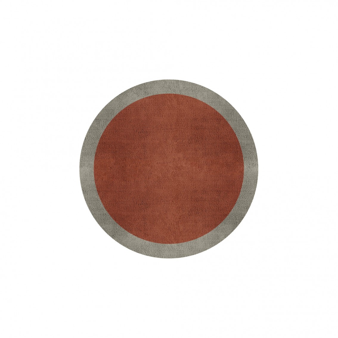 BORDER ATELIER CLAY ROUND AREA RUG BORDER ATELIER CLAY ROUND AREA RUG