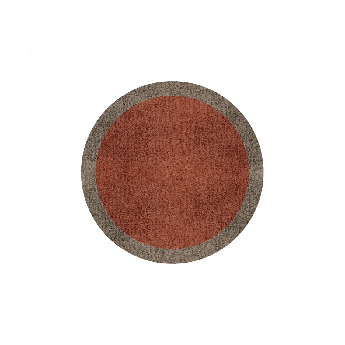 BORDER ATELIER CLAY ROUND AREA RUG BORDER ATELIER CLAY ROUND AREA RUG