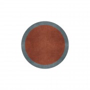 BORDER ATELIER CLAY ROUND AREA RUG BORDER ATELIER CLAY ROUND AREA RUG