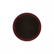 BORDER ATELIER DARK BROWN ALFOMBRA REDONDA BORDER ATELIER DARK BROWN ALFOMBRA REDONDA