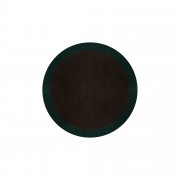 BORDER ATELIER DARK BROWN ROUND AREA RUG