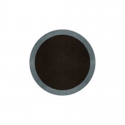 BORDER ATELIER DARK BROWN ROUND AREA RUG