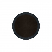BORDER ATELIER DARK BROWN ROUND AREA RUG
