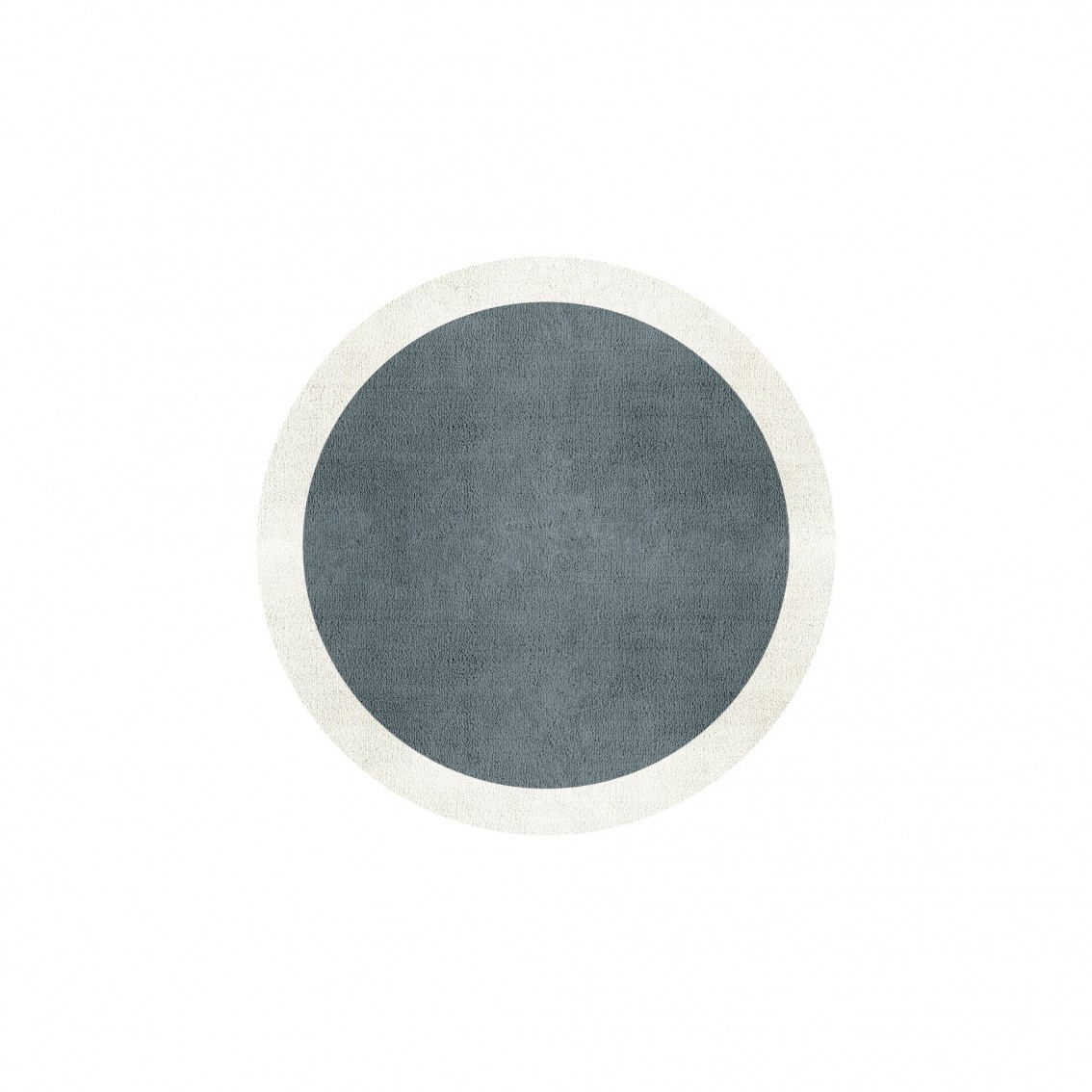 BORDER ATELIER DUSTY BLUE ROUND AREA RUG