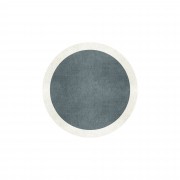 BORDER ATELIER DUSTY BLUE ROUND AREA RUG