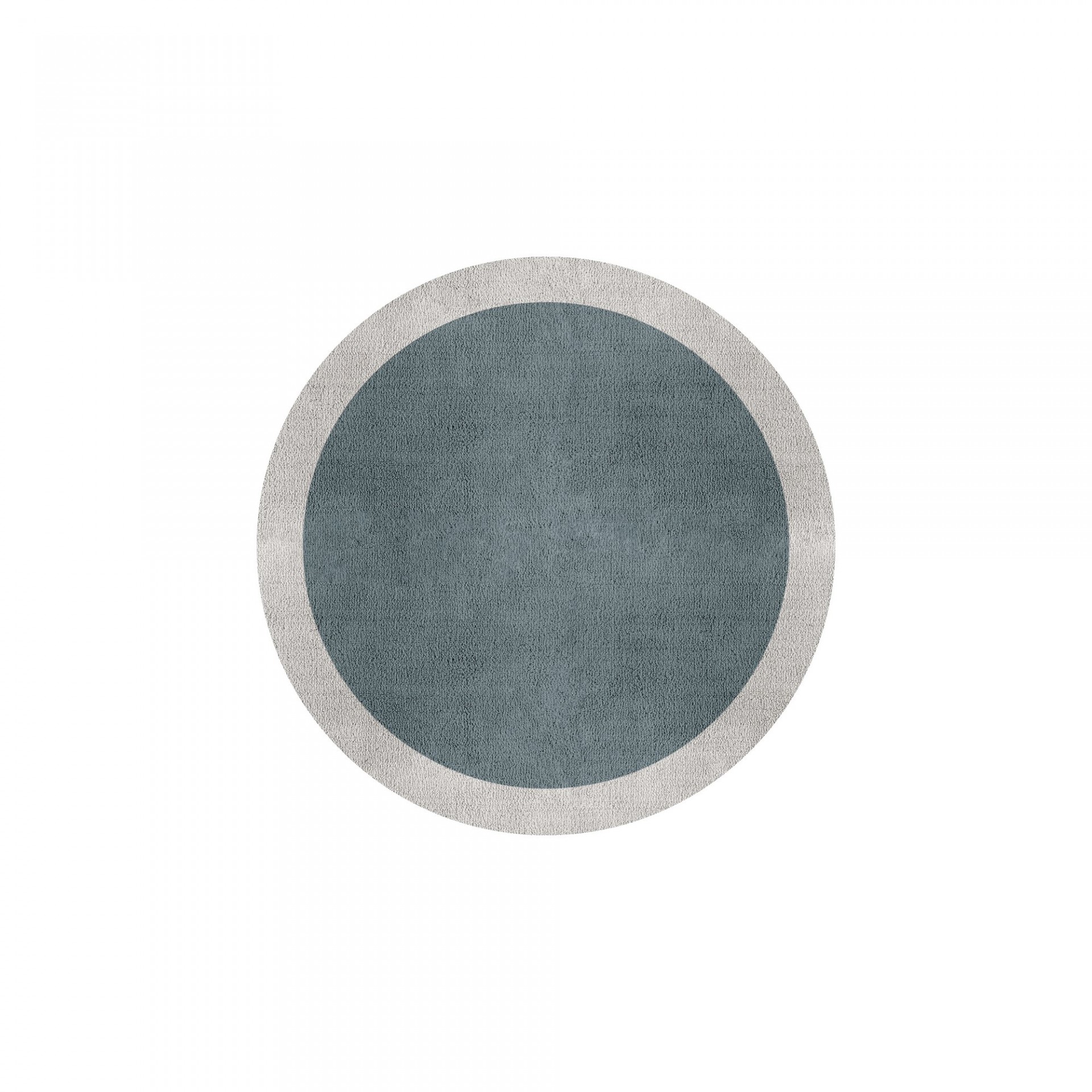 BORDER ATELIER DUSTY BLUE ALFOMBRA REDONDA