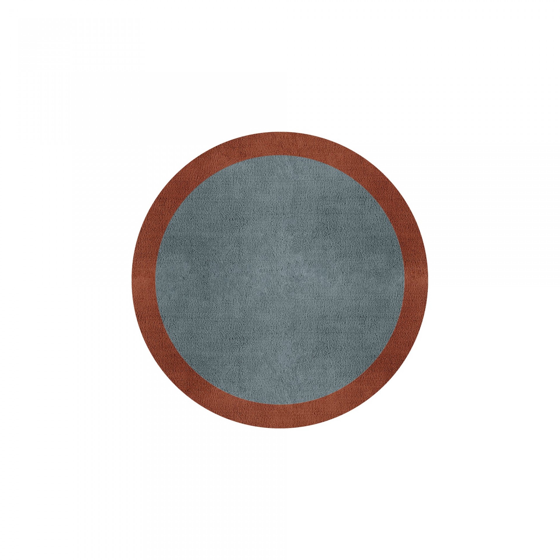 BORDER ATELIER DUSTY BLUE TAPETE REDONDO