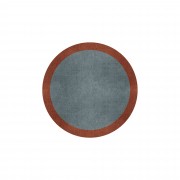 BORDER ATELIER DUSTY BLUE TAPETE REDONDO BORDER ATELIER DUSTY BLUE TAPETE REDONDO