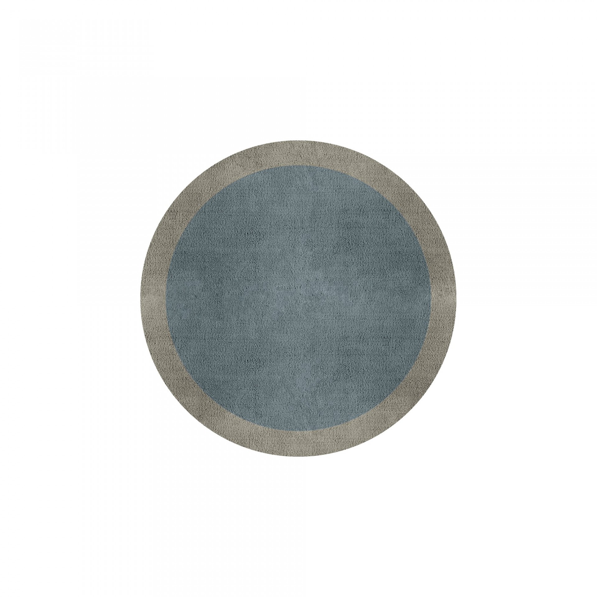 BORDER ATELIER DUSTY BLUE ALFOMBRA REDONDA