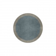 BORDER ATELIER DUSTY BLUE ALFOMBRA REDONDA BORDER ATELIER DUSTY BLUE ALFOMBRA REDONDA