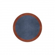 BORDER ATELIER OXFORD ROUND AREA RUG BORDER ATELIER OXFORD ROUND AREA RUG