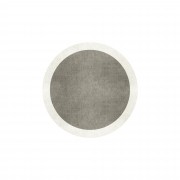 BORDER ATELIER PALE STONE ROUND AREA RUG BORDER ATELIER PALE STONE ROUND AREA RUG