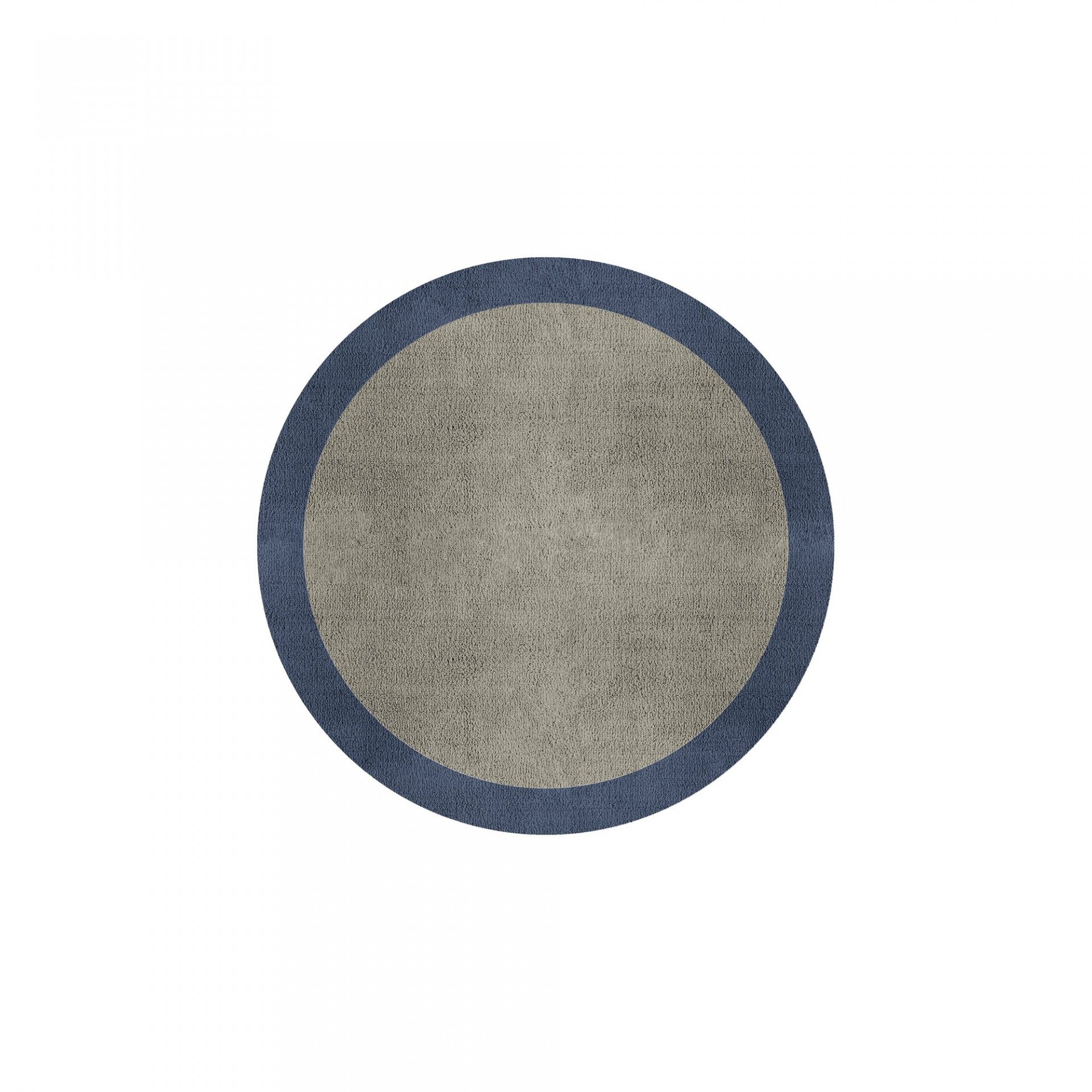BORDER ATELIER PALE STONE ALFOMBRA REDONDA