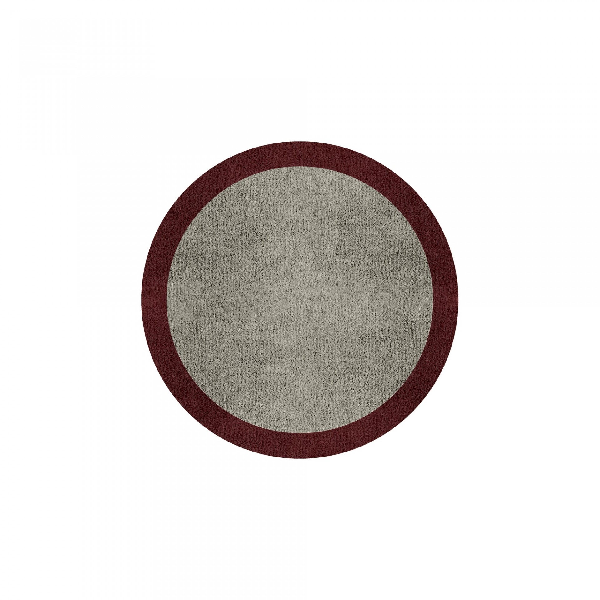 BORDER ATELIER PALE STONE ALFOMBRA REDONDA