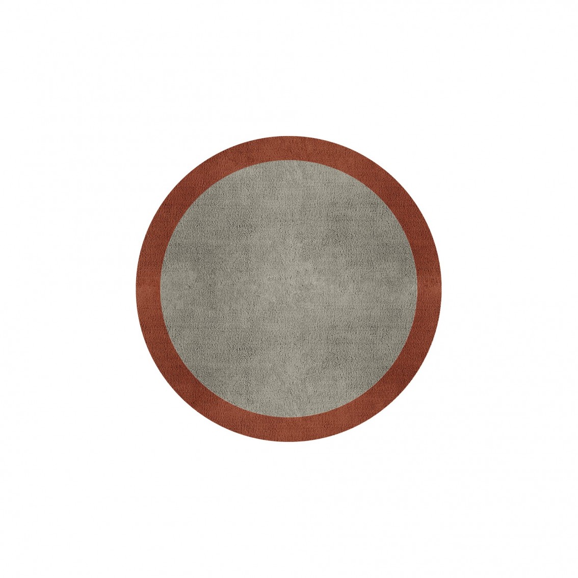 BORDER ATELIER PALE STONE ROUND AREA RUG
