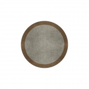 BORDER ATELIER PALE STONE ROUND AREA RUG