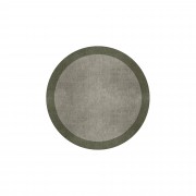 BORDER ATELIER PALE STONE ROUND AREA RUG BORDER ATELIER PALE STONE ROUND AREA RUG