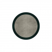 BORDER ATELIER PALE STONE ROUND AREA RUG