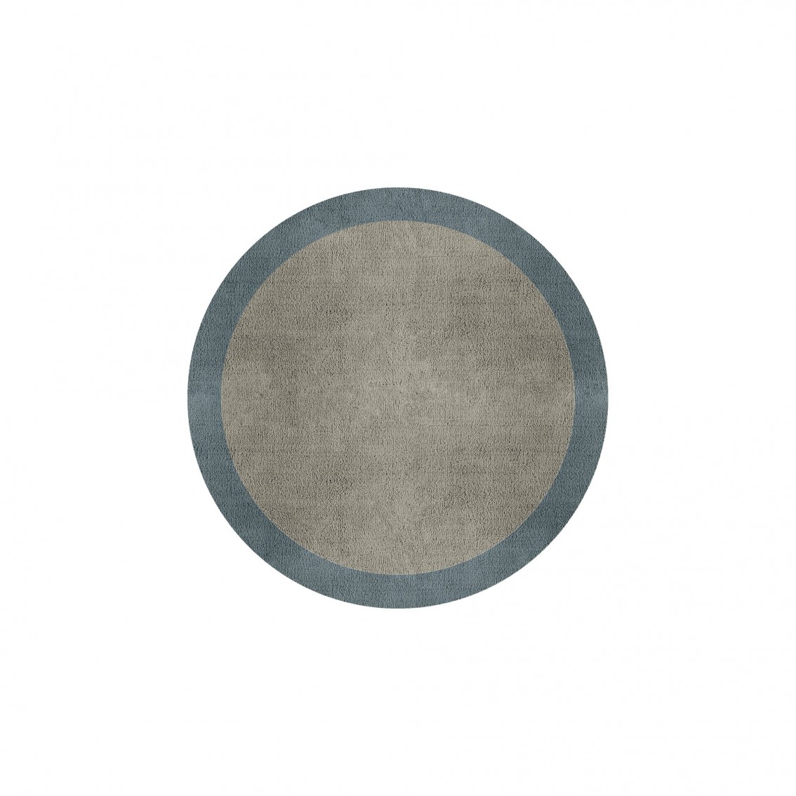 BORDER ATELIER PALE STONE ROUND AREA RUG