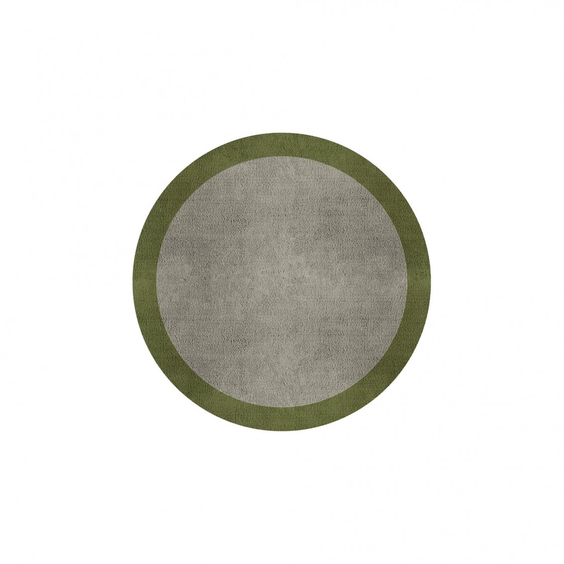 BORDER ATELIER PALE STONE ROUND AREA RUG BORDER ATELIER PALE STONE ROUND AREA RUG