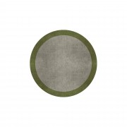 BORDER ATELIER PALE STONE ROUND AREA RUG BORDER ATELIER PALE STONE ROUND AREA RUG