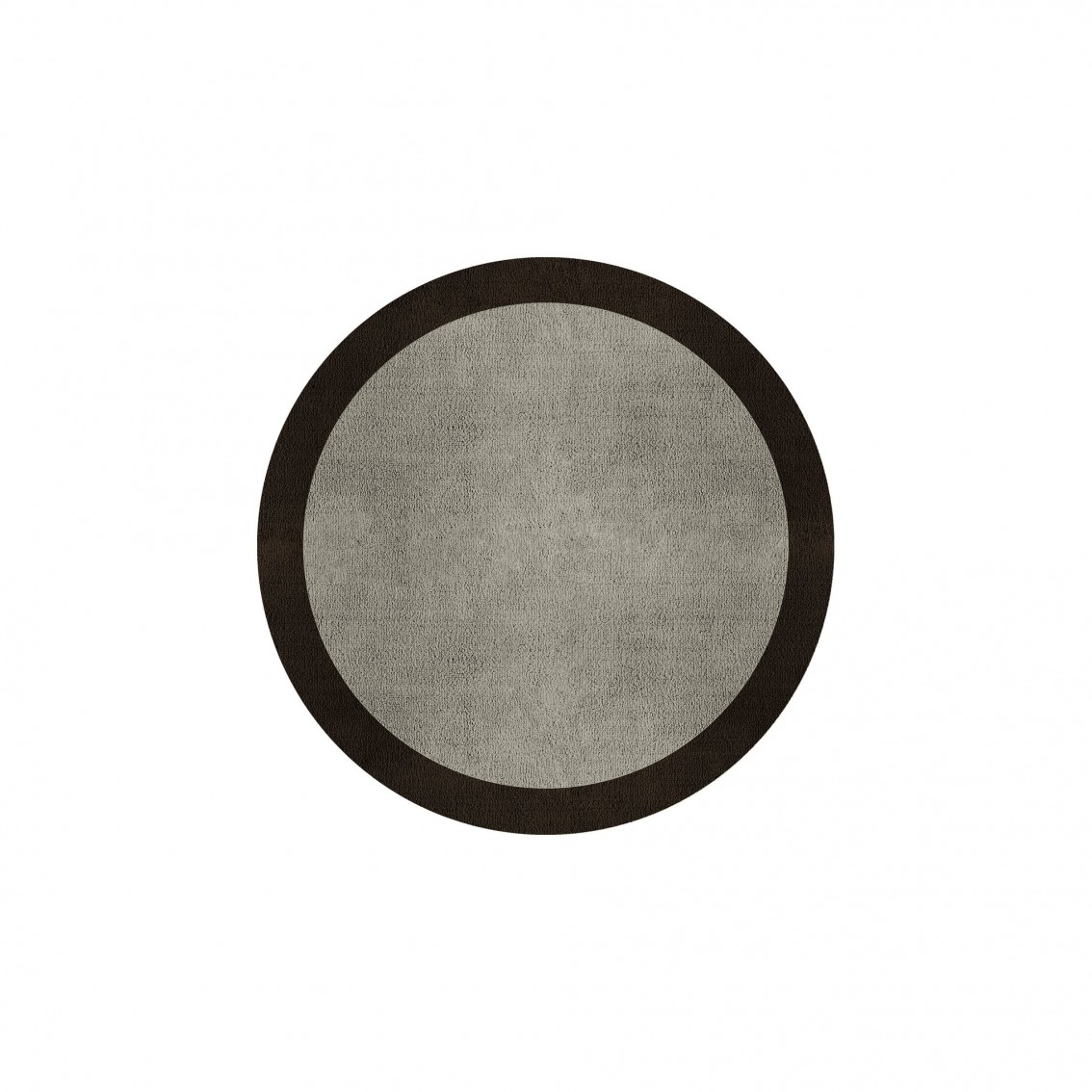 BORDER ATELIER PALE STONE ROUND AREA RUG BORDER ATELIER PALE STONE ROUND AREA RUG
