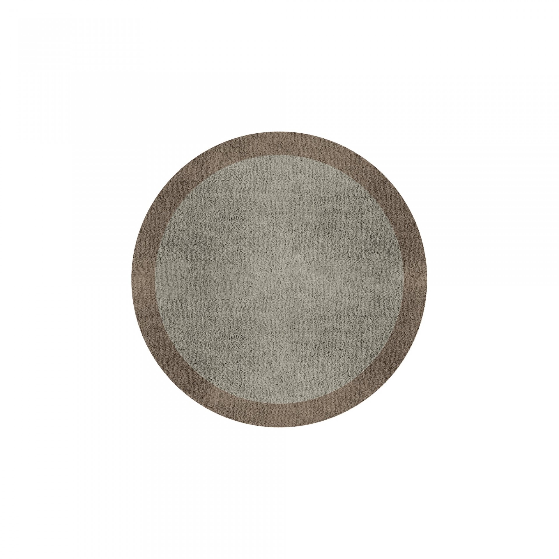 BORDER ATELIER PALE STONE TAPETE REDONDO