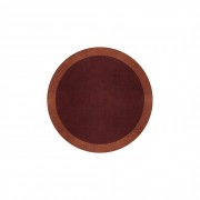 BORDER ATELIER BORDEAUX ROUND AREA RUG BORDER ATELIER BORDEAUX ROUND AREA RUG