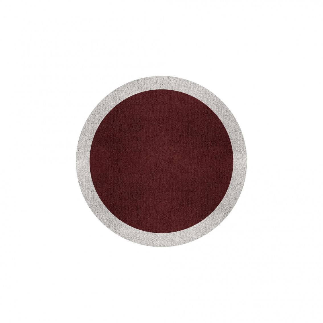 BORDER ATELIER BORDEAUX ROUND AREA RUG BORDER ATELIER BORDEAUX ROUND AREA RUG