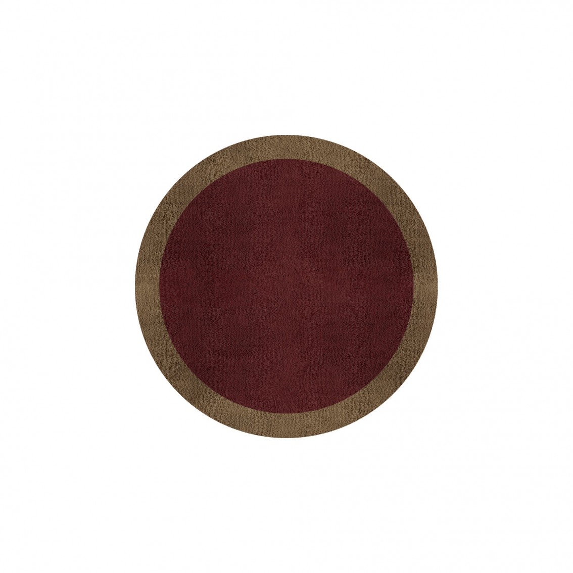 BORDER ATELIER BORDEAUX ROUND AREA RUG BORDER ATELIER BORDEAUX ROUND AREA RUG