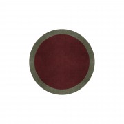 BORDER ATELIER BORDEAUX ROUND AREA RUG