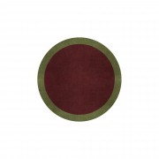 BORDER ATELIER BORDEAUX ROUND AREA RUG BORDER ATELIER BORDEAUX ROUND AREA RUG