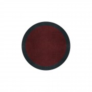 BORDER ATELIER BORDEAUX ROUND AREA RUG BORDER ATELIER BORDEAUX ROUND AREA RUG