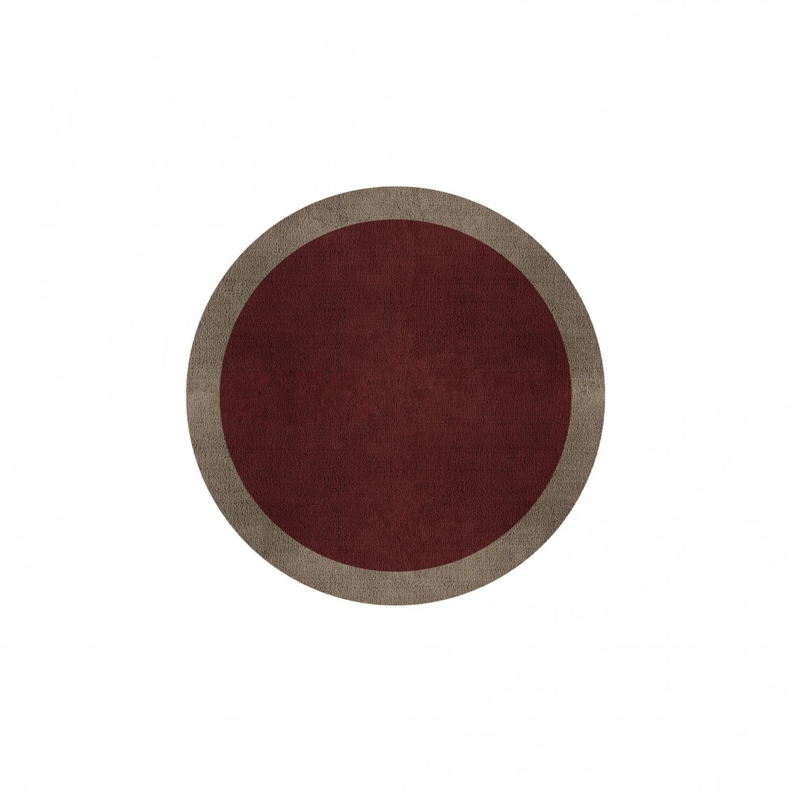 BORDER ATELIER BORDEAUX ROUND AREA RUG BORDER ATELIER BORDEAUX ROUND AREA RUG