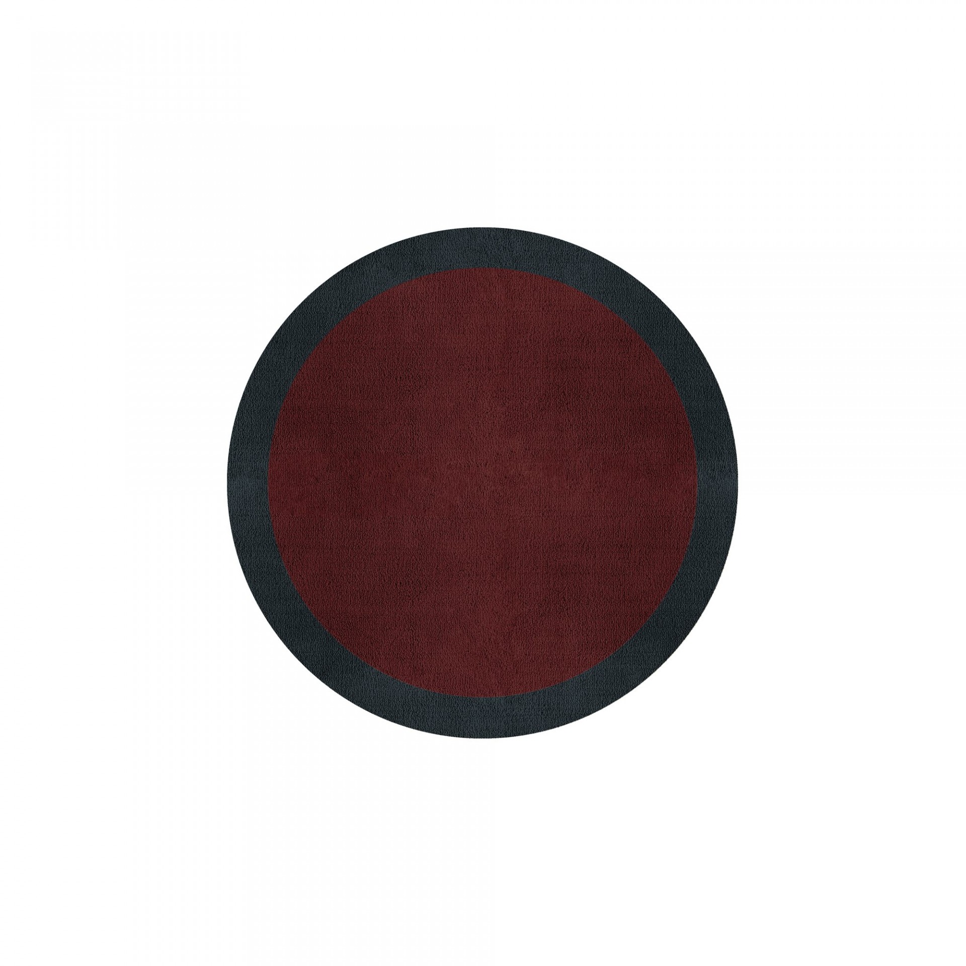 BORDER ATELIER BORDEAUX ROUND AREA RUG