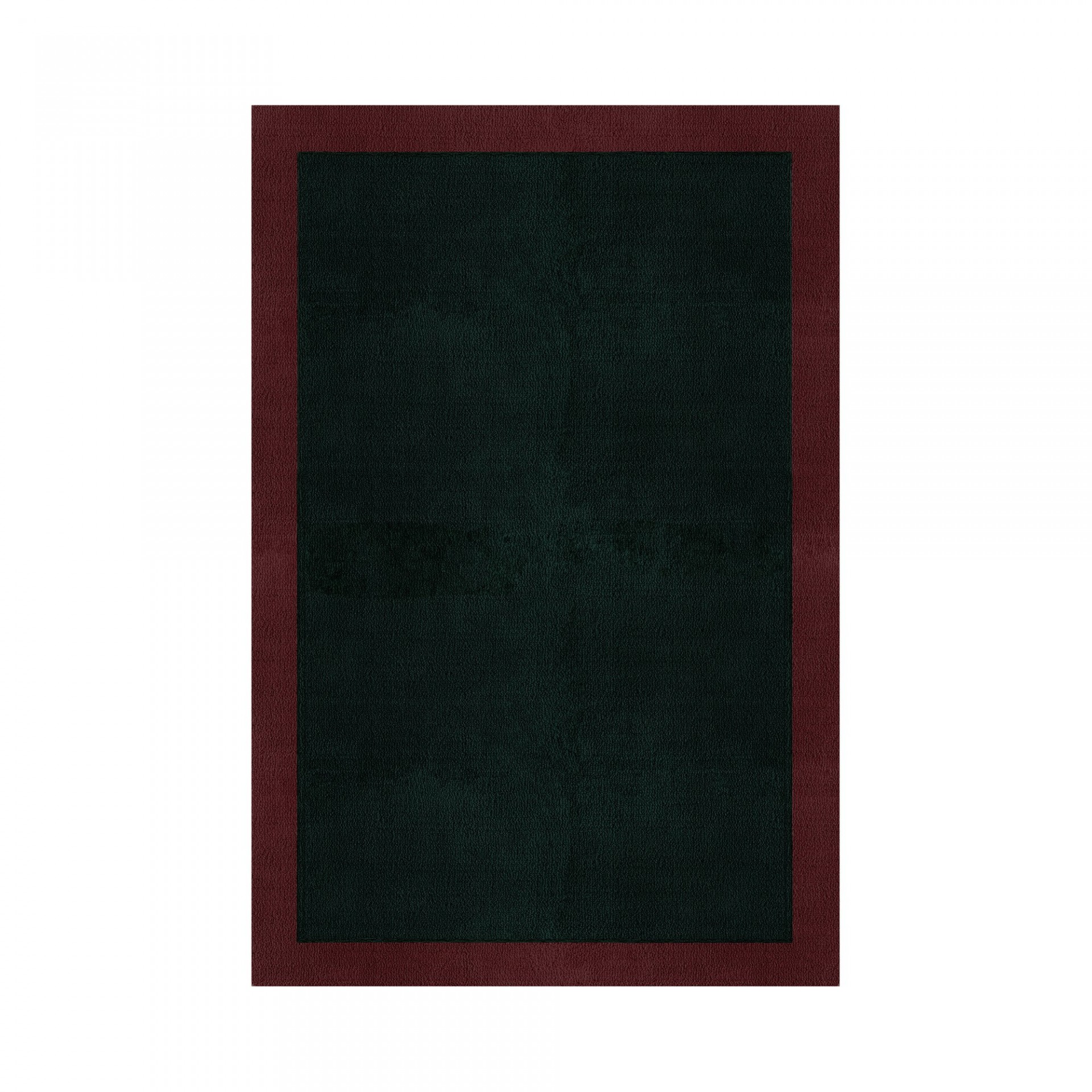 BORDER ATELIER HUNTER GREEN RECTANGULAR