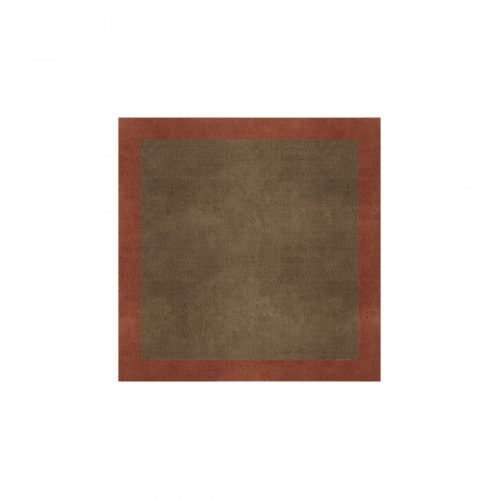 BORDER ATELIER CAMEL BROWN RECTANGULAR