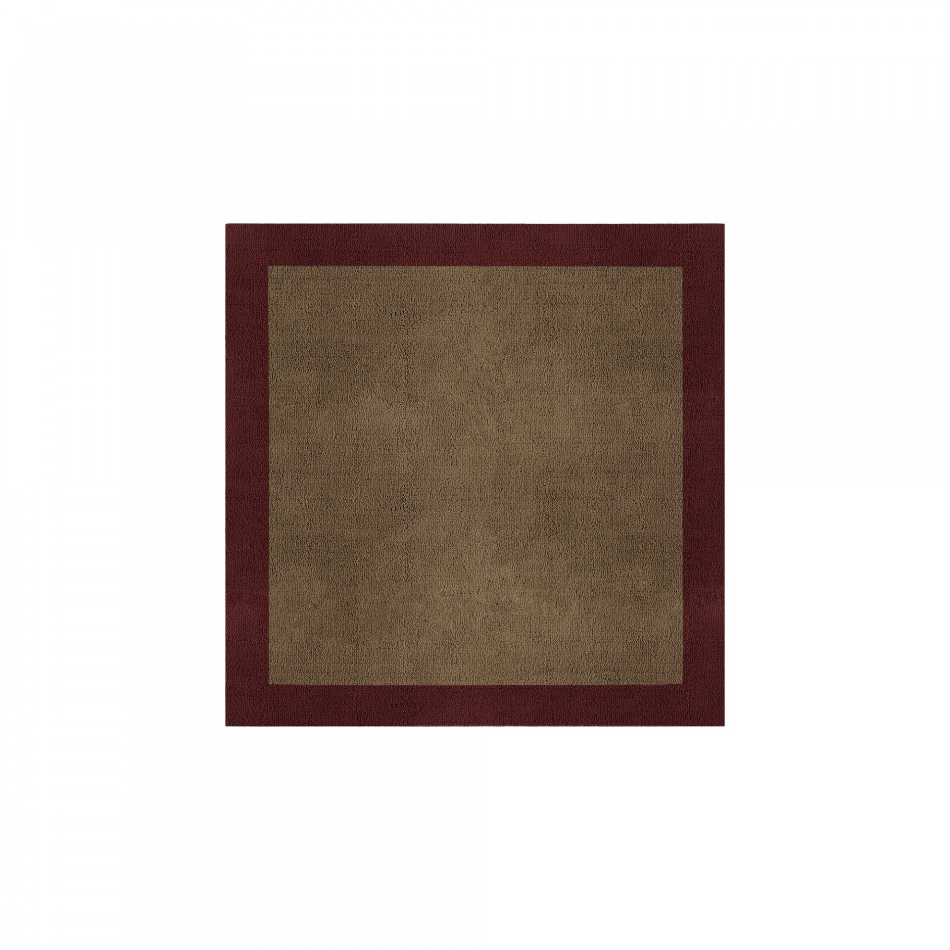 BORDER ATELIER CAMEL BROWN RECTANGULAR
